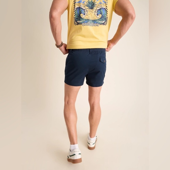 Chubbies The Armadas 4” Navy Originals Stretch Shorts Sz XXL - Picture 2 of 9